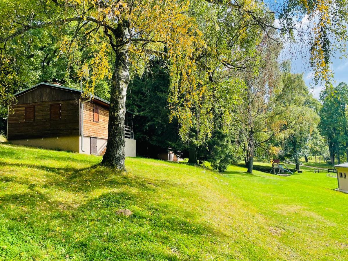 Chata Adam U Lipna Horní Planá Esterno foto