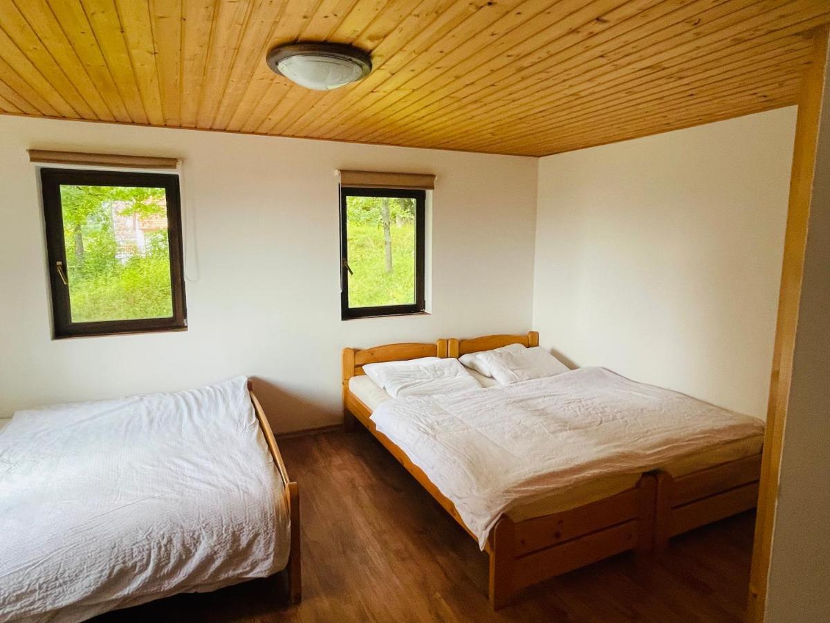 Chata Adam U Lipna Horní Planá Esterno foto