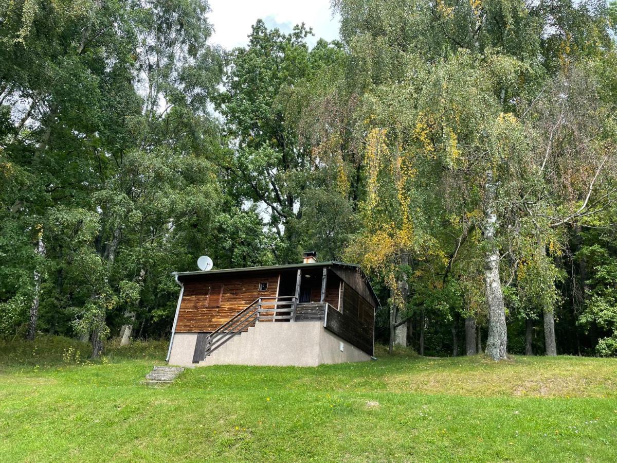 Chata Adam U Lipna Horní Planá Esterno foto