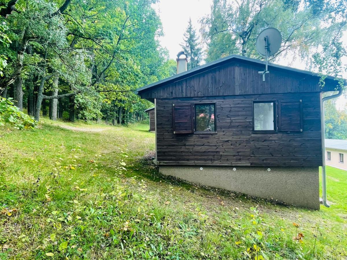 Chata Adam U Lipna Horní Planá Esterno foto