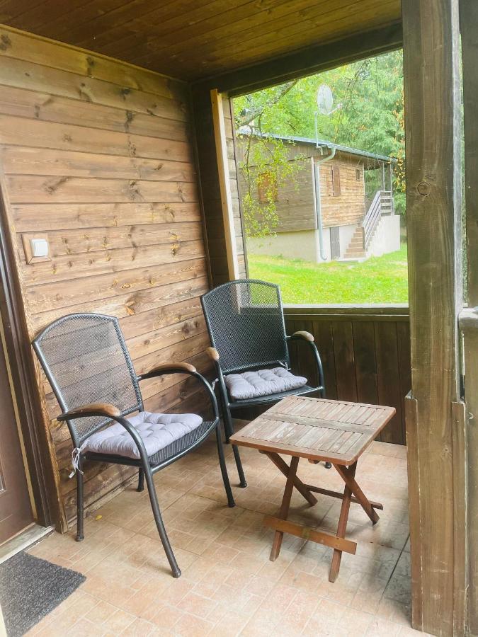 Chata Adam U Lipna Horní Planá Esterno foto